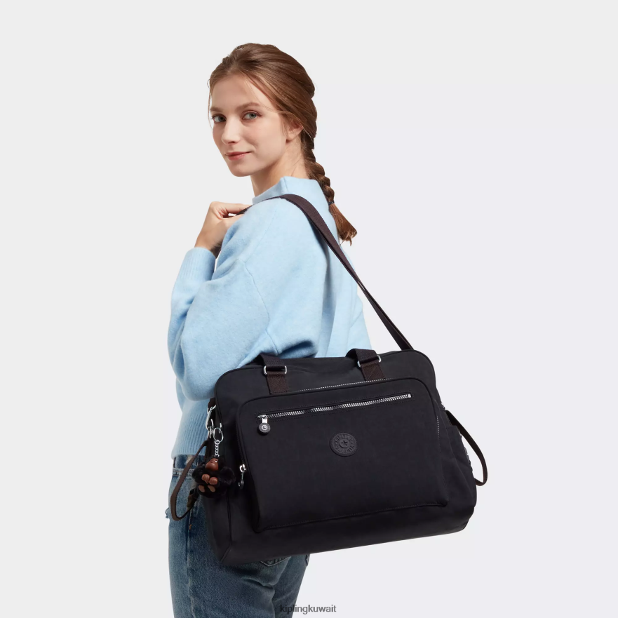 Kipling حقيبة حفاضات الانا نحيف نغمي أسود ZR2RH282 أكياس حفاظات