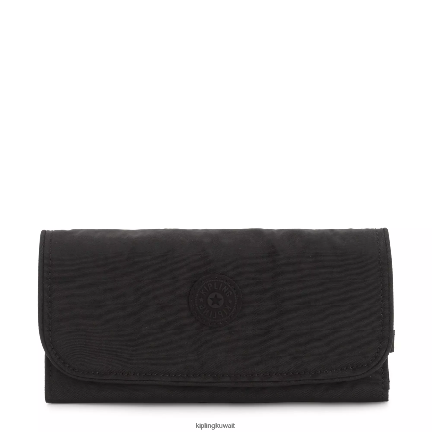 Kipling محفظة المال لاند المفاجئة نحيف نوير أسود ZR2RH287 محافظ ومعصم