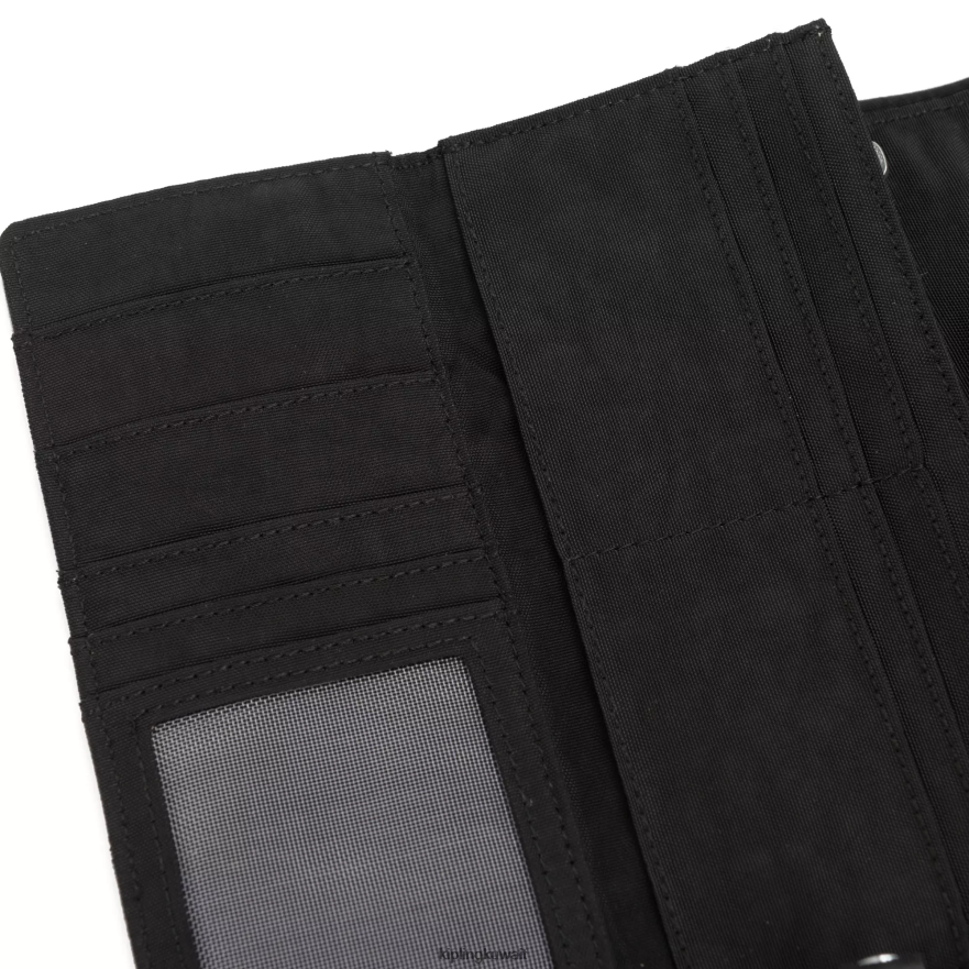Kipling محفظة المال لاند المفاجئة نحيف نوير أسود ZR2RH287 محافظ ومعصم