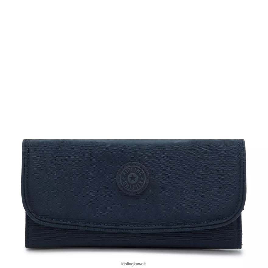 Kipling محفظة المال لاند المفاجئة نحيف بلو بلو ZR2RH288 محافظ ومعصم