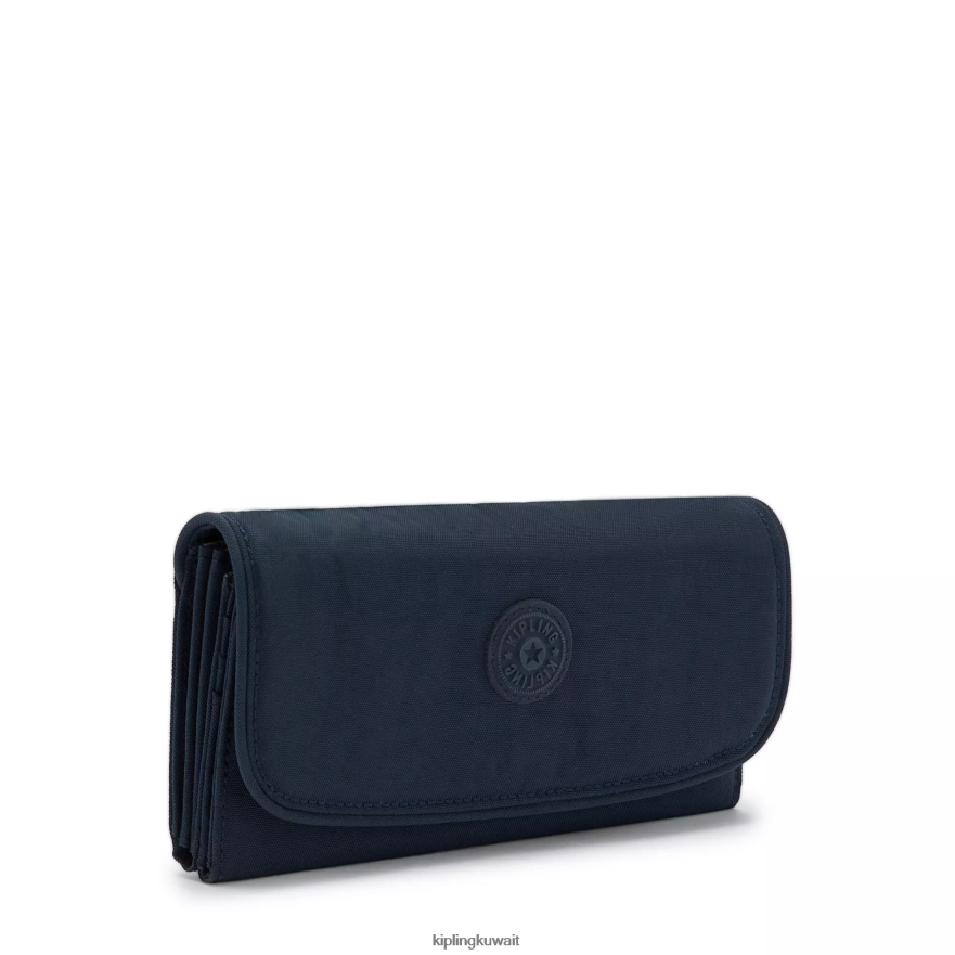 Kipling محفظة المال لاند المفاجئة نحيف بلو بلو ZR2RH288 محافظ ومعصم