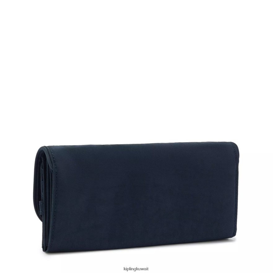 Kipling محفظة المال لاند المفاجئة نحيف بلو بلو ZR2RH288 محافظ ومعصم