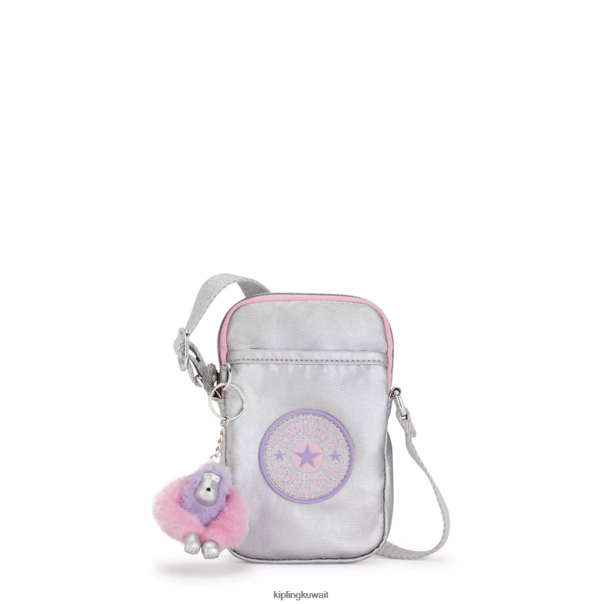 Kipling حقيبة الهاتف تالي المعدنية كروس نحيف متعة الحلوى المعدنية ZR2RH29 حقائب كروسبودي