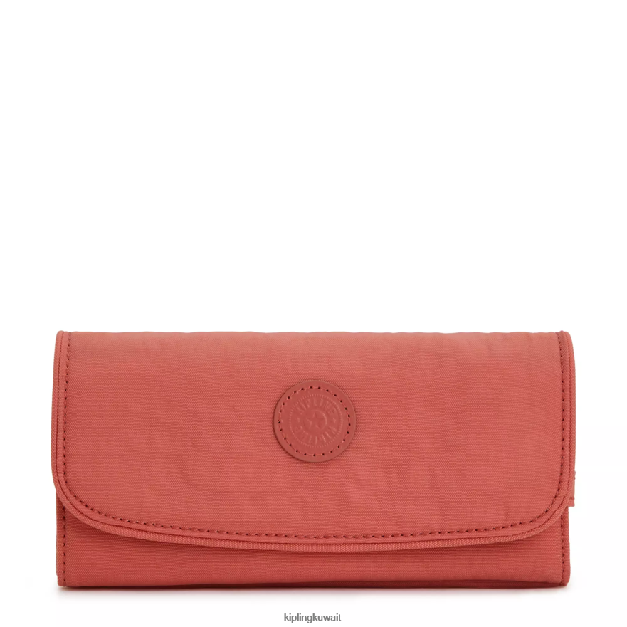 Kipling محفظة المال لاند المفاجئة نحيف خمر الوردي ZR2RH290 محافظ ومعصم