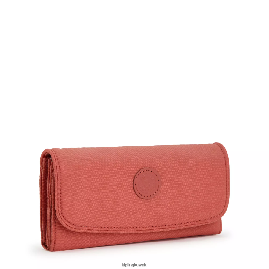 Kipling محفظة المال لاند المفاجئة نحيف خمر الوردي ZR2RH290 محافظ ومعصم