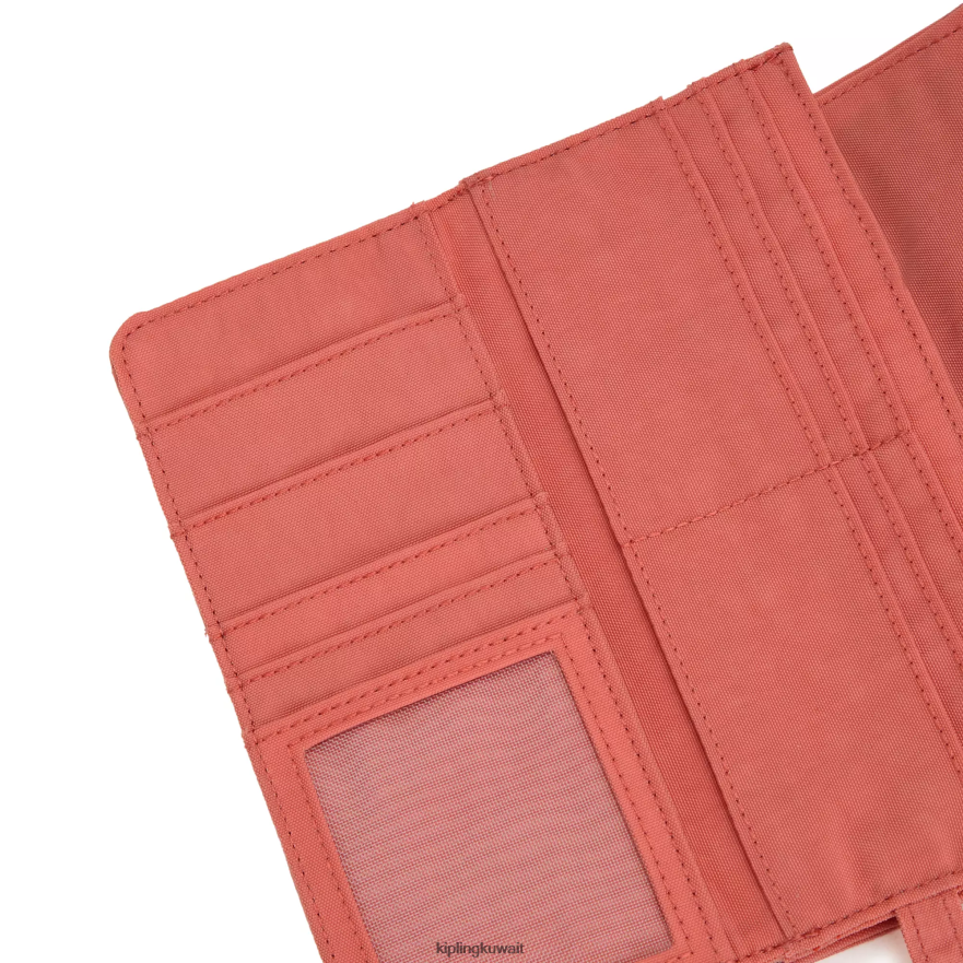 Kipling محفظة المال لاند المفاجئة نحيف خمر الوردي ZR2RH290 محافظ ومعصم