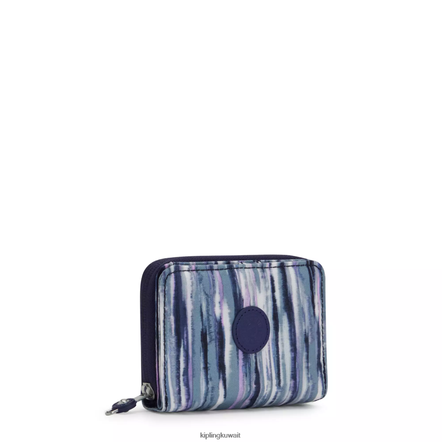 Kipling محفظة نقود صغيرة مطبوعة نحيف خطوط الفرشاة ZR2RH292 محافظ ومعصم