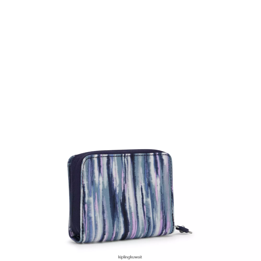 Kipling محفظة نقود صغيرة مطبوعة نحيف خطوط الفرشاة ZR2RH292 محافظ ومعصم