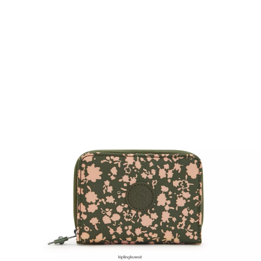 Kipling محفظة نقود صغيرة مطبوعة نحيف الأزهار الطازجة ZR2RH294 محافظ ومعصم