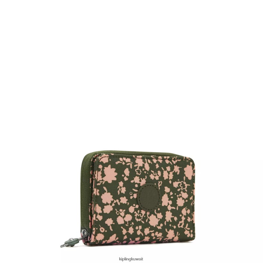 Kipling محفظة نقود صغيرة مطبوعة نحيف الأزهار الطازجة ZR2RH294 محافظ ومعصم