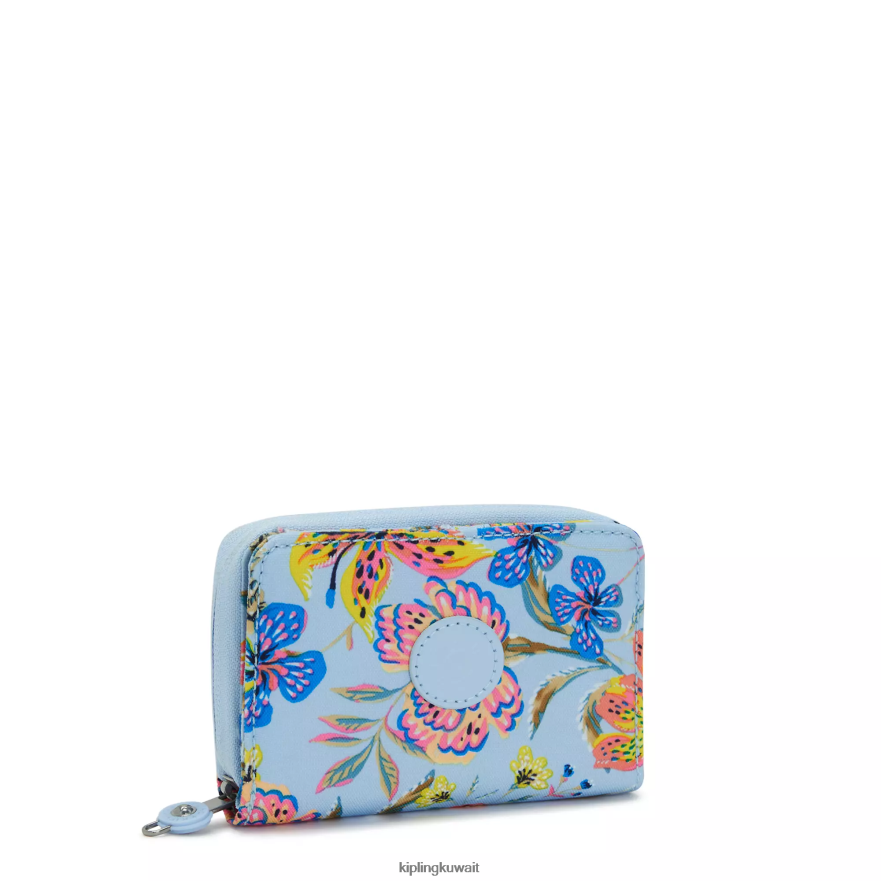 Kipling محفظة نقود صغيرة مطبوعة نحيف الزهور البرية ZR2RH296 محافظ ومعصم