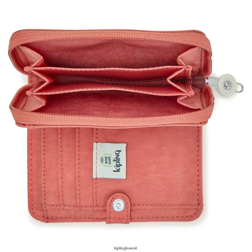 Kipling المال الحب محفظة صغيرة نحيف خمر الوردي ZR2RH297 محافظ ومعصم