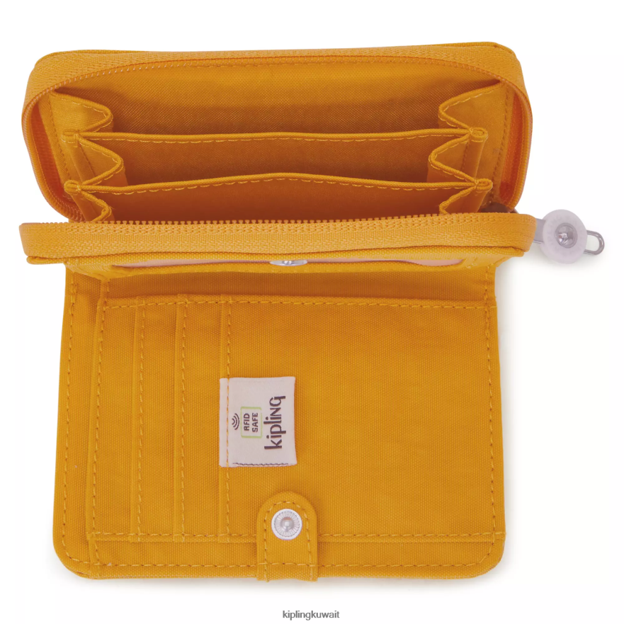 Kipling المال الحب محفظة صغيرة نحيف أصفر سريع ZR2RH298 محافظ ومعصم