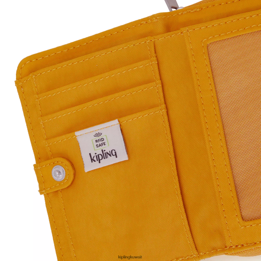 Kipling المال الحب محفظة صغيرة نحيف أصفر سريع ZR2RH298 محافظ ومعصم