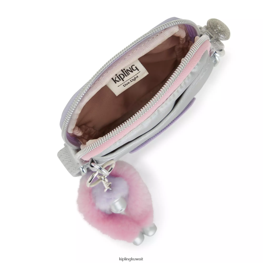Kipling حقيبة الهاتف تالي المعدنية كروس نحيف متعة الحلوى المعدنية ZR2RH29 حقائب كروسبودي