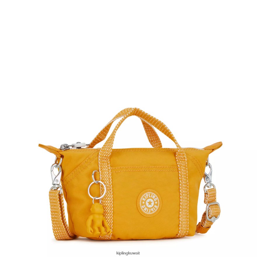 Kipling حقيبة كروس فنية مدمجة نحيف أصفر سريع ZR2RH2 حقائب كروسبودي