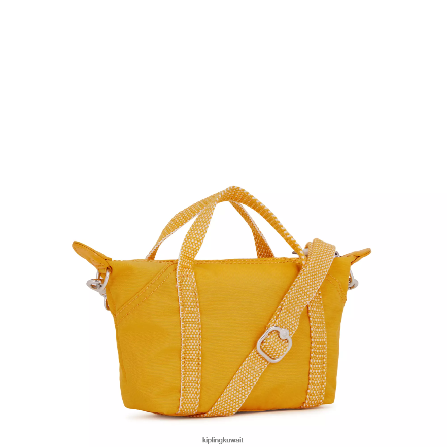 Kipling حقيبة كروس فنية مدمجة نحيف أصفر سريع ZR2RH2 حقائب كروسبودي