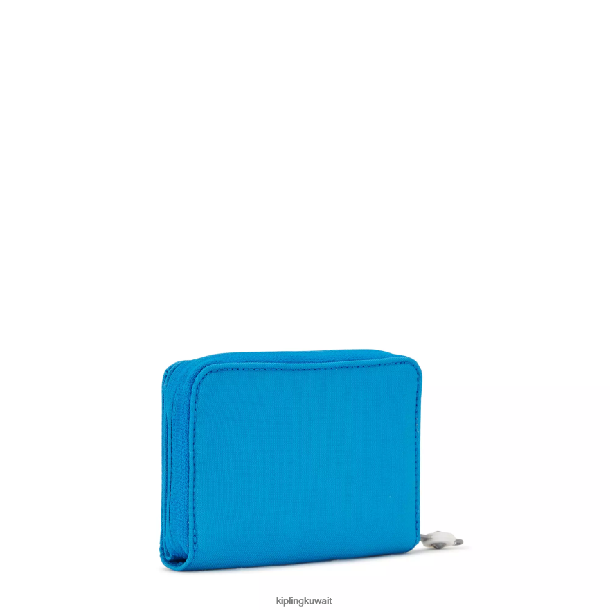 Kipling المال الحب محفظة صغيرة نحيف حريصة الأزرق ZR2RH301 محافظ ومعصم