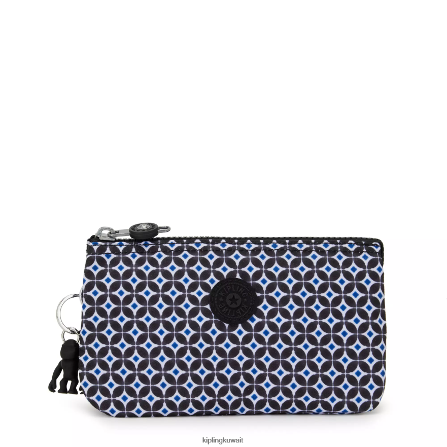 Kipling إبداع حقيبة كبيرة مطبوعة نحيف بلاط مسود ZR2RH307 الحقائب