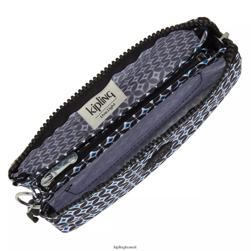 Kipling إبداع حقيبة كبيرة مطبوعة نحيف بلاط مسود ZR2RH307 الحقائب