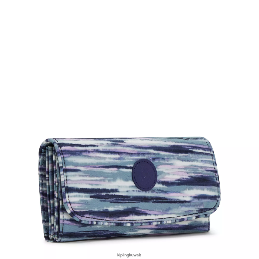 Kipling محفظة موني لاند مطبوعة نحيف خطوط الفرشاة ZR2RH309 محافظ ومعصم