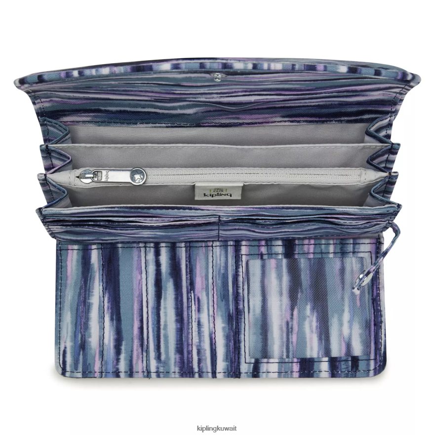 Kipling محفظة موني لاند مطبوعة نحيف خطوط الفرشاة ZR2RH309 محافظ ومعصم