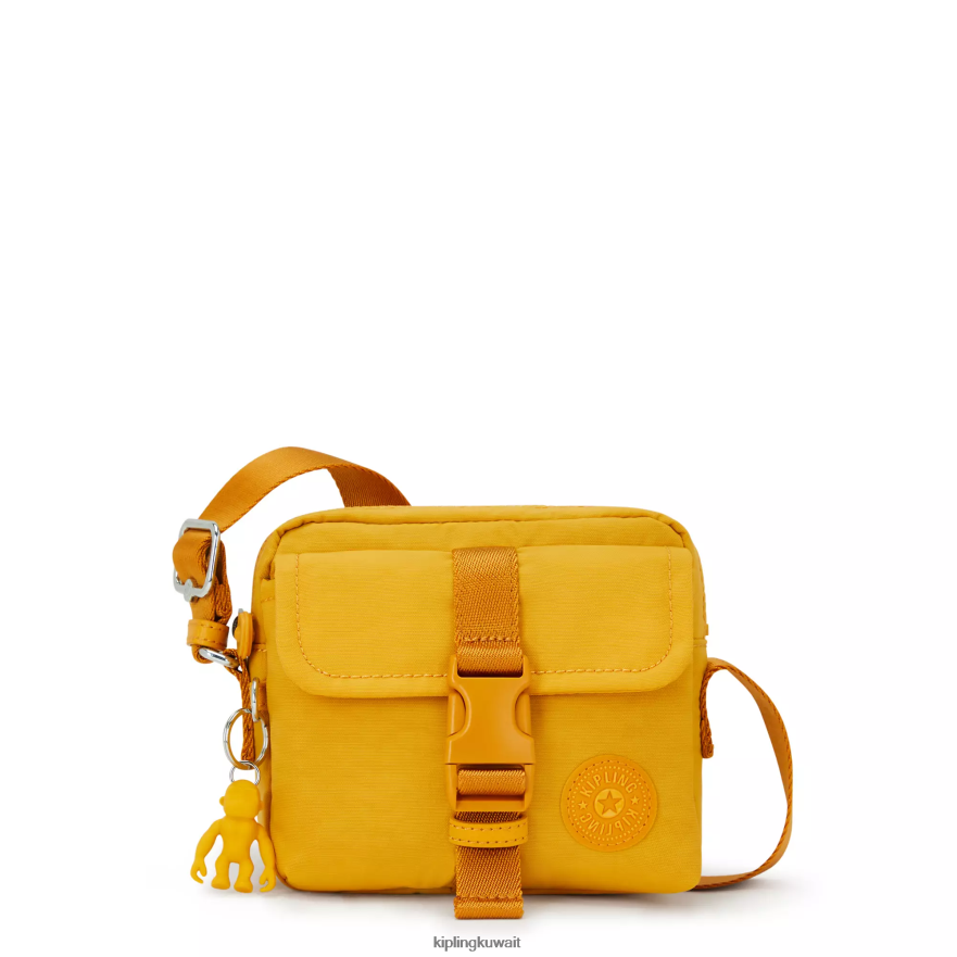 Kipling حقيبة كروس ديستا نحيف سريع 聽 أصفر 聽 م ZR2RH31 حقائب كروسبودي