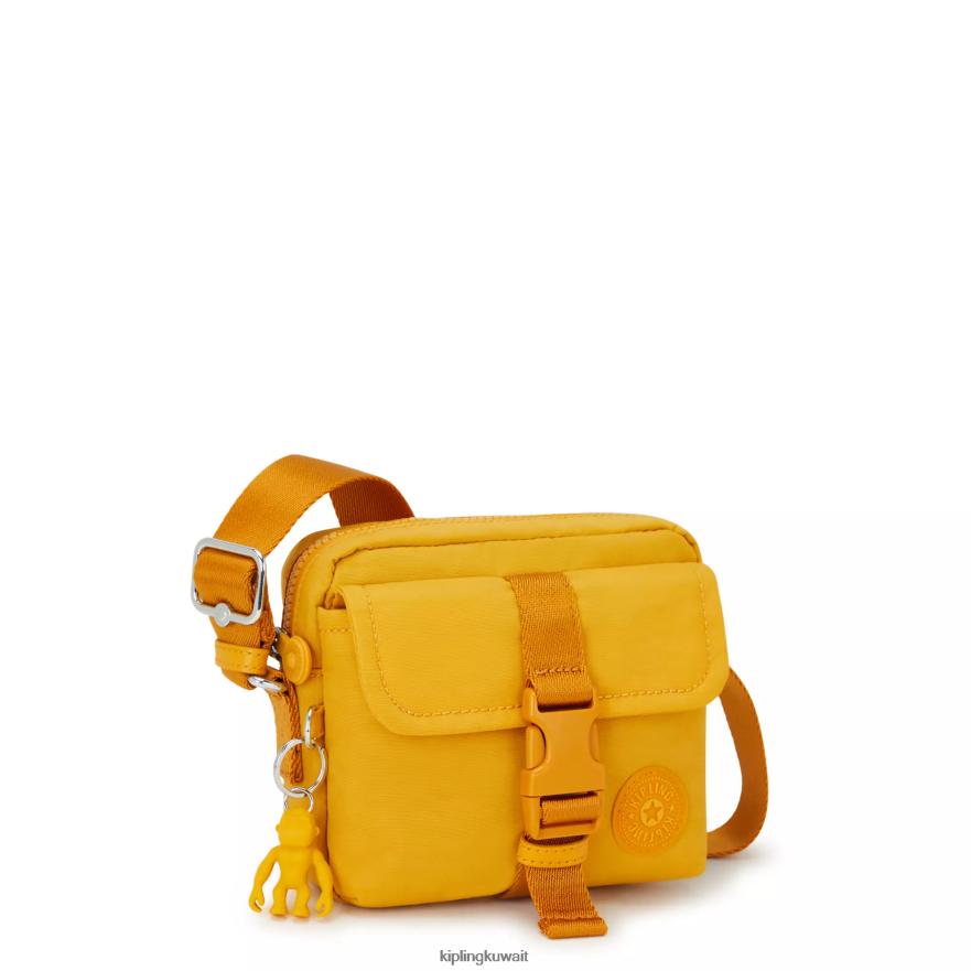Kipling حقيبة كروس ديستا نحيف سريع 聽 أصفر 聽 م ZR2RH31 حقائب كروسبودي