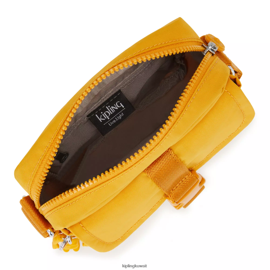 Kipling حقيبة كروس ديستا نحيف سريع 聽 أصفر 聽 م ZR2RH31 حقائب كروسبودي