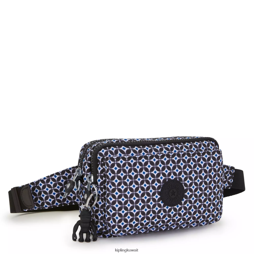 Kipling حقيبة كروس طويلة قابلة للتحويل من أبانو نحيف بلاط مسود ZR2RH322 حقائب كروسبودي