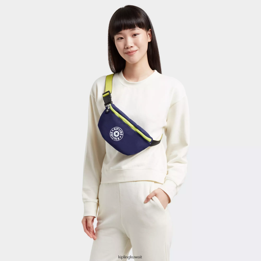 Kipling حزمة الخصر الخفيفة الطازجة نحيف في نهاية المطاف البحرية ZR2RH325 حزمة الخصر
