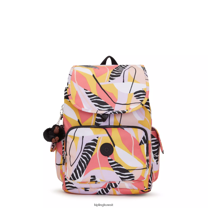 Kipling حقيبة ظهر بطبعة سيتي باك نحيف إجازة مجردة ZR2RH339 حقائب ظهر الموضة