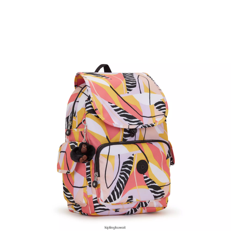 Kipling حقيبة ظهر بطبعة سيتي باك نحيف إجازة مجردة ZR2RH339 حقائب ظهر الموضة