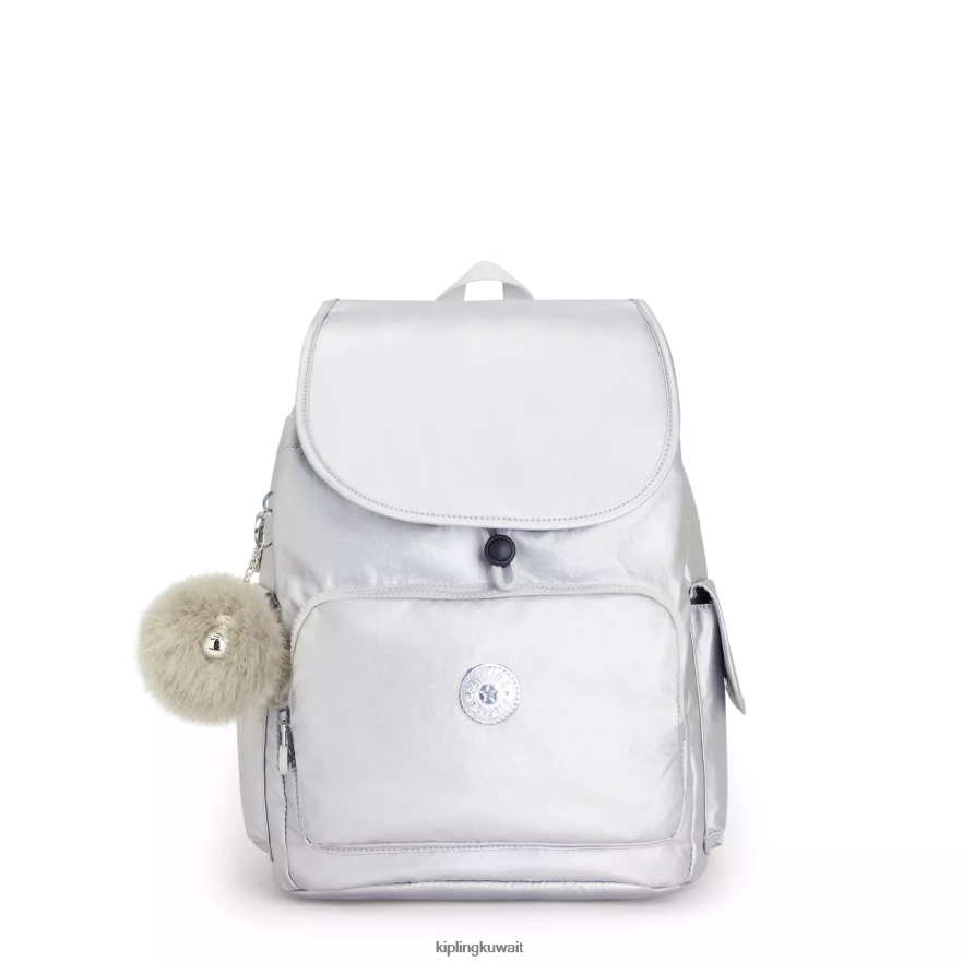 Kipling حقيبة ظهر معدنية سيتي باك نحيف حلوى معدنية ZR2RH341 حقائب ظهر الموضة