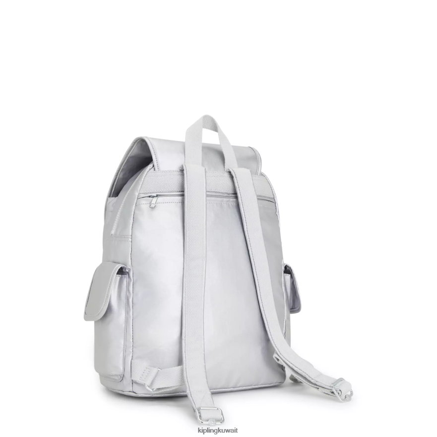 Kipling حقيبة ظهر معدنية سيتي باك نحيف حلوى معدنية ZR2RH341 حقائب ظهر الموضة