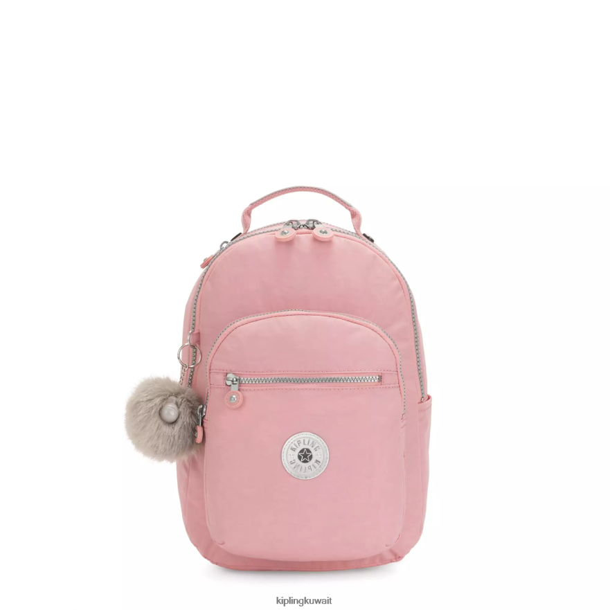 Kipling حقيبة ظهر صغيرة للكمبيوتر اللوحي من سيول نحيف روز الزفاف ZR2RH343 حقائب ظهر الموضة