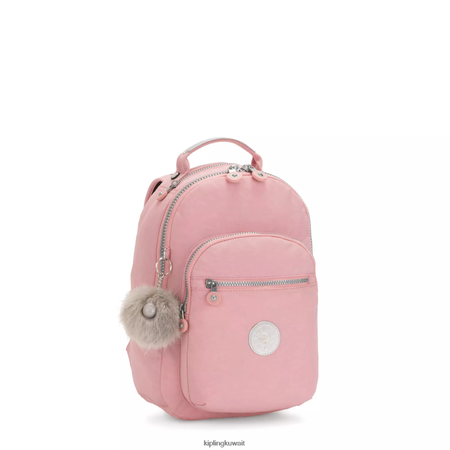 Kipling حقيبة ظهر صغيرة للكمبيوتر اللوحي من سيول نحيف روز الزفاف ZR2RH343 حقائب ظهر الموضة