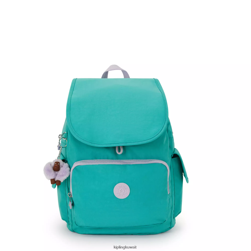 Kipling حقيبة ظهر سيتي باك نحيف سيرفر جرين ZR2RH350 حقائب ظهر الموضة