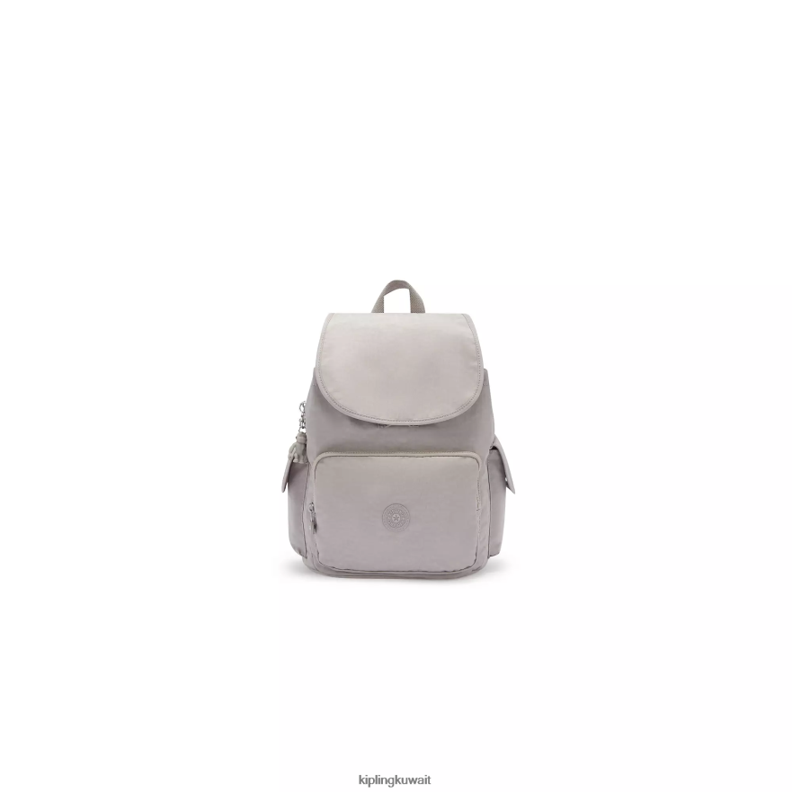 Kipling حقيبة ظهر سيتي باك نحيف رمادي جريس ZR2RH351 حقائب ظهر الموضة