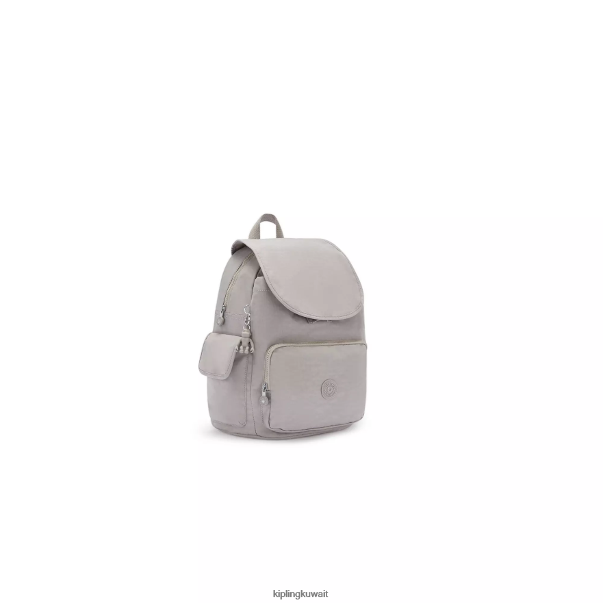 Kipling حقيبة ظهر سيتي باك نحيف رمادي جريس ZR2RH351 حقائب ظهر الموضة
