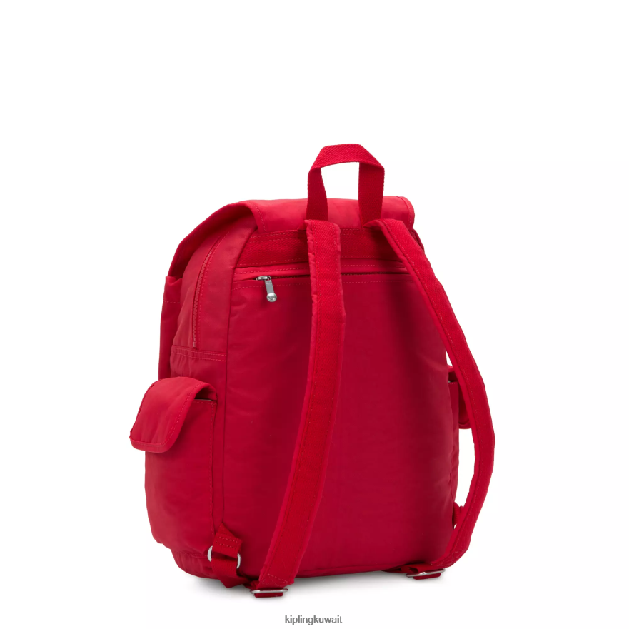 Kipling حقيبة ظهر سيتي باك نحيف أحمر شفتين ZR2RH354 حقائب ظهر الموضة