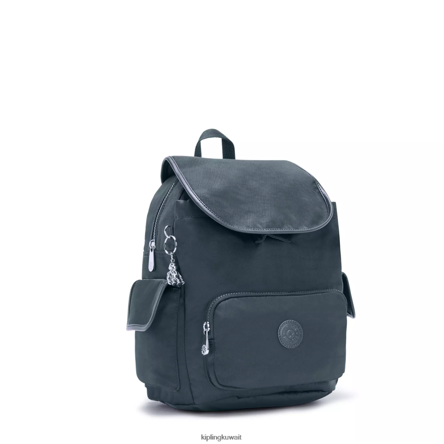 Kipling حقيبة ظهر صغيرة سيتي باك نحيف أزرق غني ZR2RH358 حقائب ظهر صغيرة