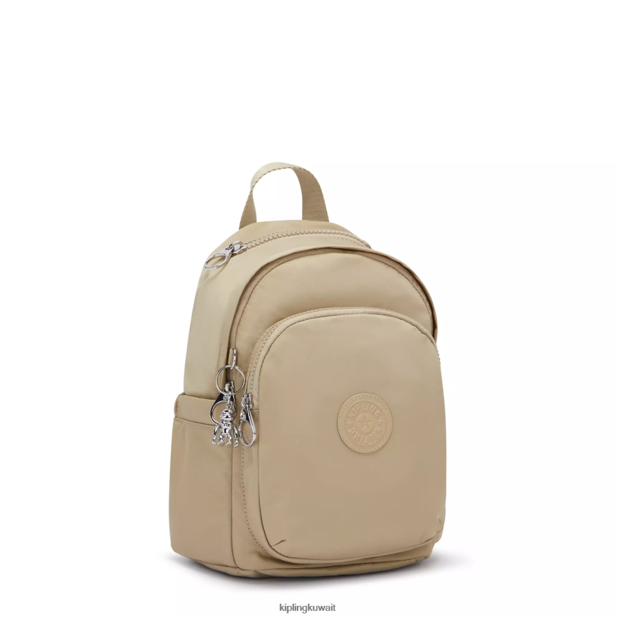 Kipling حقيبة ظهر صغيرة من ديليا نحيف البيج الطبيعي ZR2RH368 أكياس صغيرة