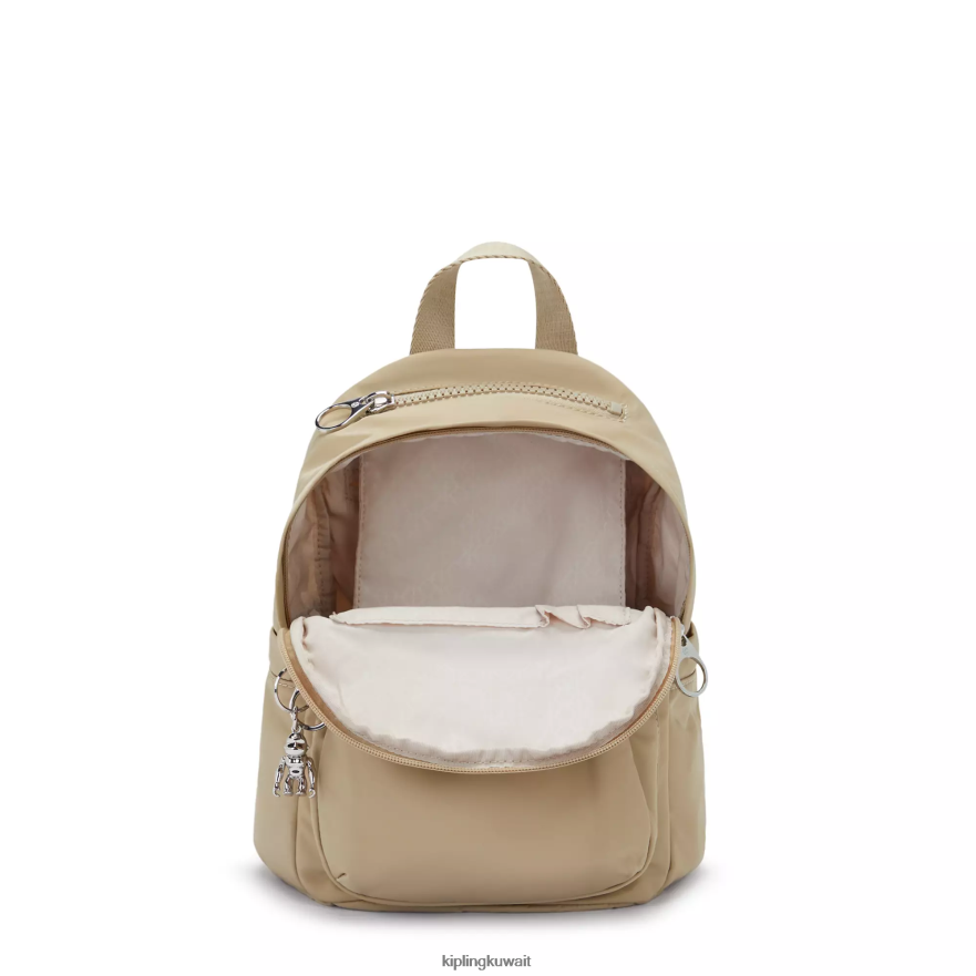 Kipling حقيبة ظهر صغيرة من ديليا نحيف البيج الطبيعي ZR2RH368 أكياس صغيرة