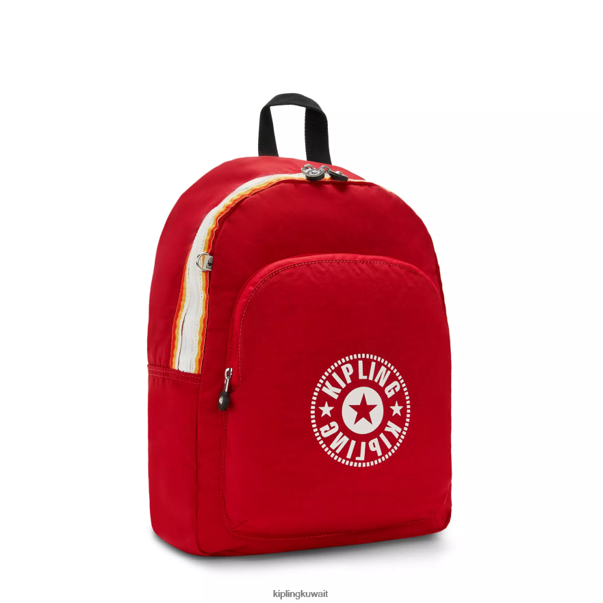 Kipling حقيبة ظهر كورتيس متوسطة نحيف أحمر شفتين ZR2RH374 حقائب ظهر الموضة
