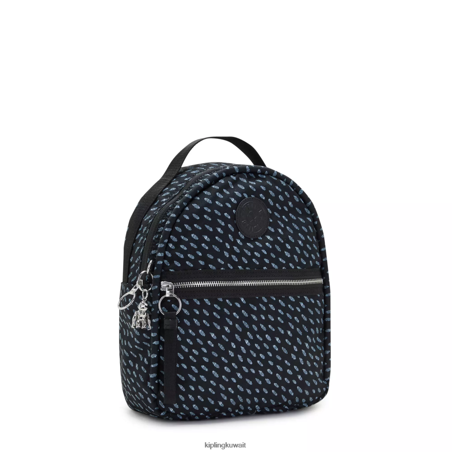 Kipling حقيبة ظهر مطبوعة كاي نحيف نقطة نهائية ZR2RH377 حقائب ظهر صغيرة
