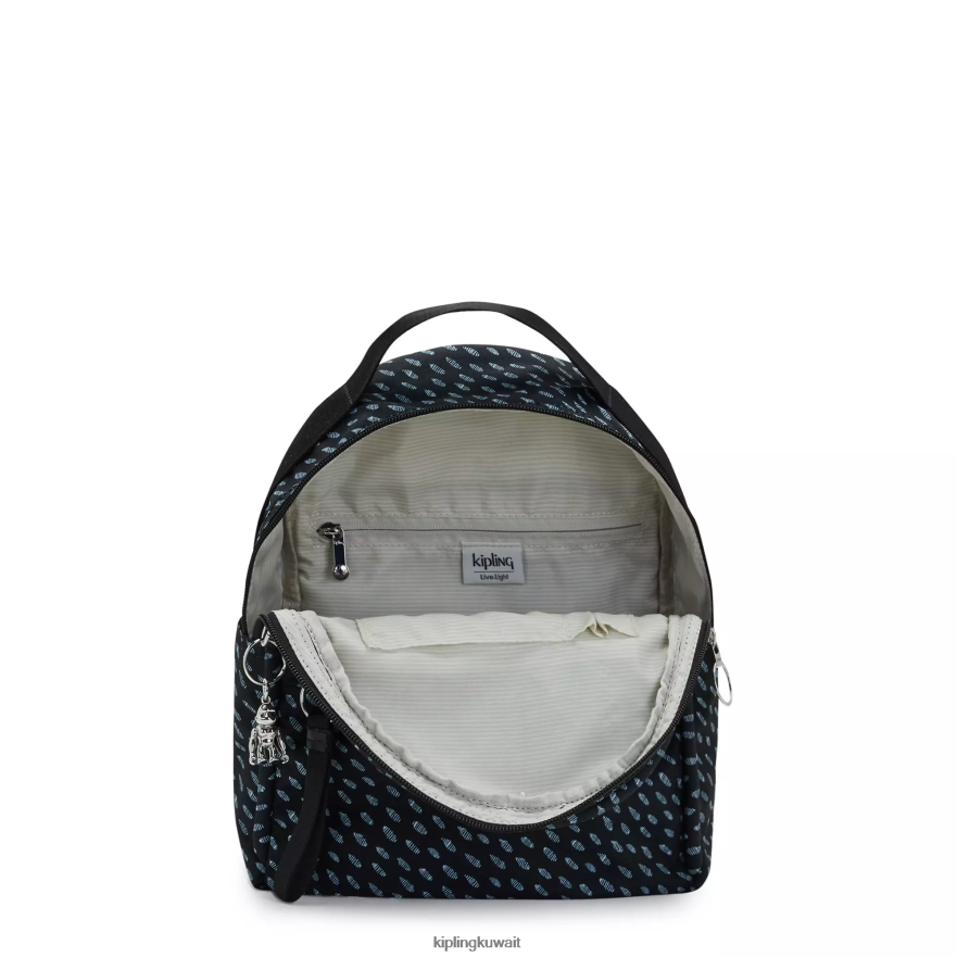 Kipling حقيبة ظهر مطبوعة كاي نحيف نقطة نهائية ZR2RH377 حقائب ظهر صغيرة