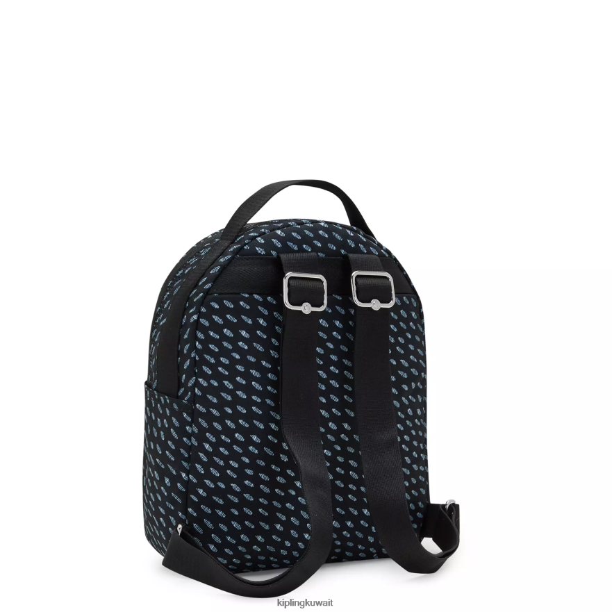 Kipling حقيبة ظهر مطبوعة كاي نحيف نقطة نهائية ZR2RH377 حقائب ظهر صغيرة