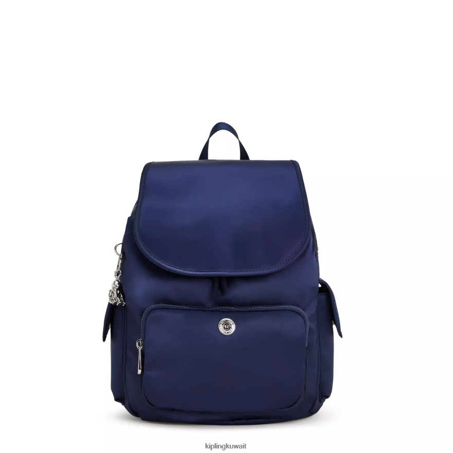 Kipling حقيبة ظهر صغيرة سيتي باك نحيف الأزرق الكوني ZR2RH379 حقائب ظهر صغيرة