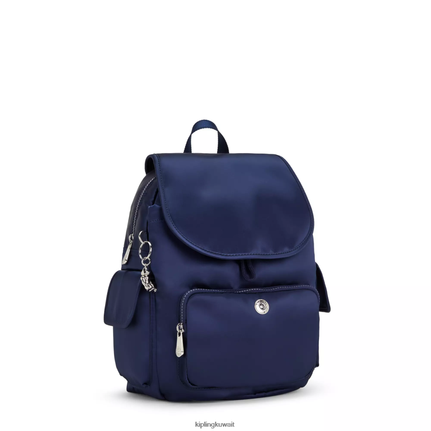 Kipling حقيبة ظهر صغيرة سيتي باك نحيف الأزرق الكوني ZR2RH379 حقائب ظهر صغيرة